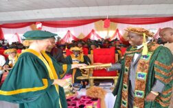 Chief Dr. Vitalis Nnamdi Ozonweke Bags Honorary Degree At Godfrey Okoye University, Enugu